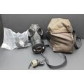 **1990s SANDF SM-90 Gas Mask w/ Webbing Bag & Add. Filter **