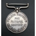**RARE: 1960s Rhodesian Police Reserve Faithful Service Medal (att. Native).**