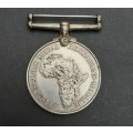 **WW2: .925 Silver Africa Service Medal (33.62 g).**