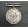 **WW2: .925 Silver Africa Service Medal (33.62 g).**