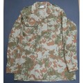 **Border War : 1980s S.A.P 2nd Pattern Camouflage Unissued L/Sleeve Shirt (LARGE).**