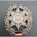 **1990s German: Bundeswehr Feldjäger Beret Badge (Pins).**