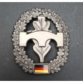 **1990s German: Bundeswehr Pioneer Beret Badge (Pins).**