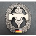 **1990s German: Bundeswehr Pioneer Beret Badge (Pins).**