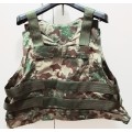 **UNISSUED : 1990s S.A.P 2nd Pattern Camouflage Bulletproof Vest Cover (X- LARGE).**