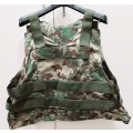 **UNISSUED : 1990s S.A.P 2nd Pattern Camouflage Bulletproof Vest Cover (X- LARGE).**