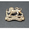 **RARE: WW2 Southern Rhodesia Army Collar Badge w/ Lugs (Firmin).**