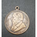 **RARE: Boer War - 1900 German Bronze `Paul Krüger` Independence Struggle Medallion. **