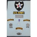 **RARE: Border War 1960s SADF - Maj. General D.J. Mortimer U.S. Officer Exchange Memorabilia (6 Pcs)