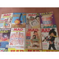 12 MAD MAGINES - ALL FOR ONE BID
