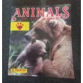 PANINI ANIMALS OF THE WORLD 1995, 2 FULL BOXES OF SEALED PACKETS STICKERS + ALBUM