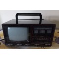 TEDELEX MINI TV AND RADIO IN  GOOD WORKING CONDITION