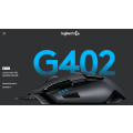 NEW! Logitech G402 Hyperion Fury Super Fast Gaming Mouse