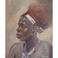 EMILY ISABEL FERN PORTRAIT OF AN AFRICAN MAIDEN