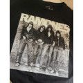 `The Ramones` Graphic T-Shirt - Men`s XL