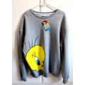 NEW Looney Tunes `Tweety` Oversized sweater - Men`s M