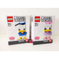 LEGO Brickheadz Donald and Daisy Duck combo