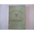 SADF 2 Signals Electronic Warefare Restricted book