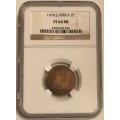 South Africa 1974 2c Two Cent High Grade Proof