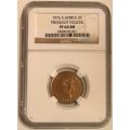 South Africa 1976 2c Two Cent High Grade Proof