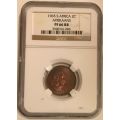 South Africa 1965 2c Two Cent High Grade Proof