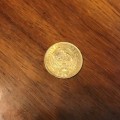 South Africa 1894 Pond Paul Kruger pre Boer War ZAR gold coin