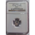 MS65 NGC GRADED 2005 VULTURE FLYPRESS,reserved for Lourensw