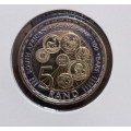 2021 UNCIRCULATED R5 COMMERATIVE COIN