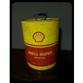 Vintage Shell Super Motor Oil Can