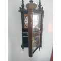 A MAGNIFICENT VINTAGE FRONTIER 31 DAY CHIMING PENDULUM WALL CLOCK WITH DATE AND DAY