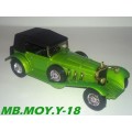 Mercedes-Benz SS 1928 green pre-owned unboxed, unplayed, no wear, superb condition!