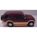 Mitsubishi Pajero lwb 1997 1-43 pre-owned unboxed (replaced mirror) unplayed, superb condition