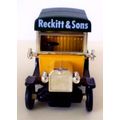 Ford T Van 1920 Reckitt+Sons ZEBRA pre-owned unboxed unplayed no wear superb conditn  MB.DG.Zebra