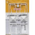 H0 gauge Party Canopies (2  35x35mm) building kit, H0.1-87.HO 3/Vollmer.5130