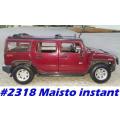 Hummer H2 SUV 2009 maroon, 1:27 Maisto pre-owned unboxed collector top condition #2318 instant