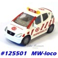 Mercedes-Benz A160 2001 white AVD Breakdown Assistance 1/55 Siku NEW+boxed #125501 MW-loco