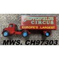 Bedford O articltd truck Chipperfields Circus 1:50 pre-owned, near mint, no marks MWS. CH97303
