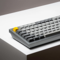 Keychron Q2 65% Red G Pro Switches Aluminum RGB Wired Mechanical Keyboard - Grey (Knobbed Version)