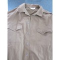 SADF Long Sleeve Brown Shirt 1979