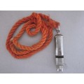 Voortrekker Whistle with rope