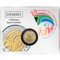 3 x 20 Years Of Democracy Five Rand Boxed Limited Edition - R5 2014 MS63-MS70 Potential