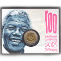 Mandela Centenary Five Rand Boxed Limited Edition - R5 2018 MS63-MS70 Potential