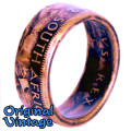 South Africa - Suid-Afrika *** Ladies or Men`s Coin Ring *** Union Of SA - 1/2 or 1 Penny