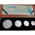 2011 Great Limpopo Proof Set in Wooden case