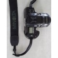 Minolta Dynax 300 si. FILM camera with 35 to 70 Zoom and auto focus and advance.