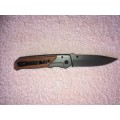 Browning pocket knife with wooden handle