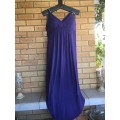 Blue-Purple Flowing Dress