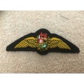SAAF Pilot Embroidered "Wings"