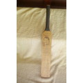 SMALL R,G, POLLOCK BAT WITH CAREER STATS