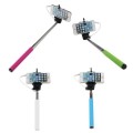 Plug-In Selfie Stick. Extendable Handle With Holder For All Mobile Phones.